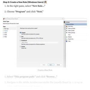 Block Adobe Acrobat Internet